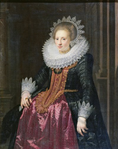 Madame Vrijdags van Vollehoven, 1620 von Jan Anthonisz. van Ravesteyn